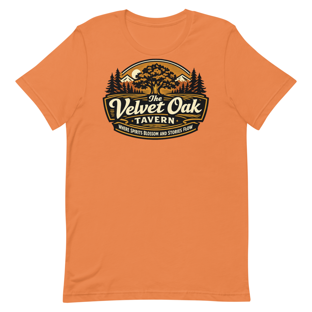The Velvet Oak Tavern shirt mockup 1