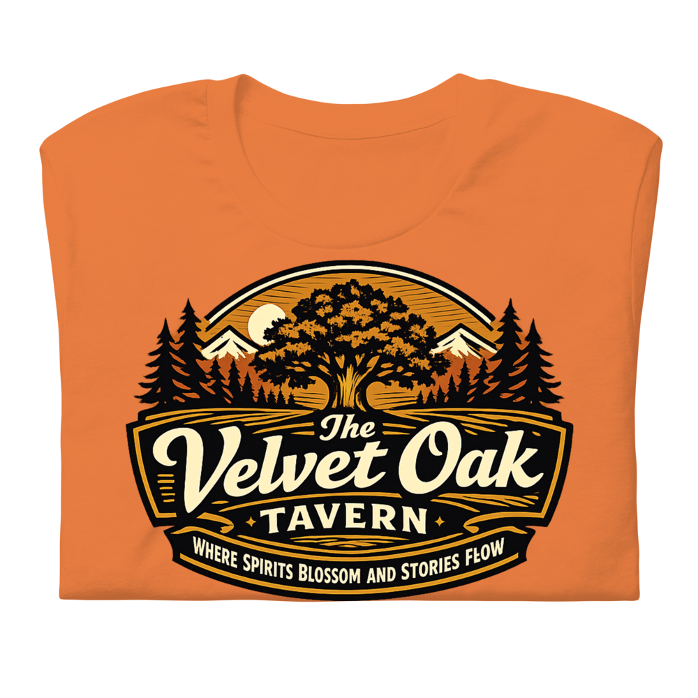 The Velvet Oak Tavern shirt mockup 2
