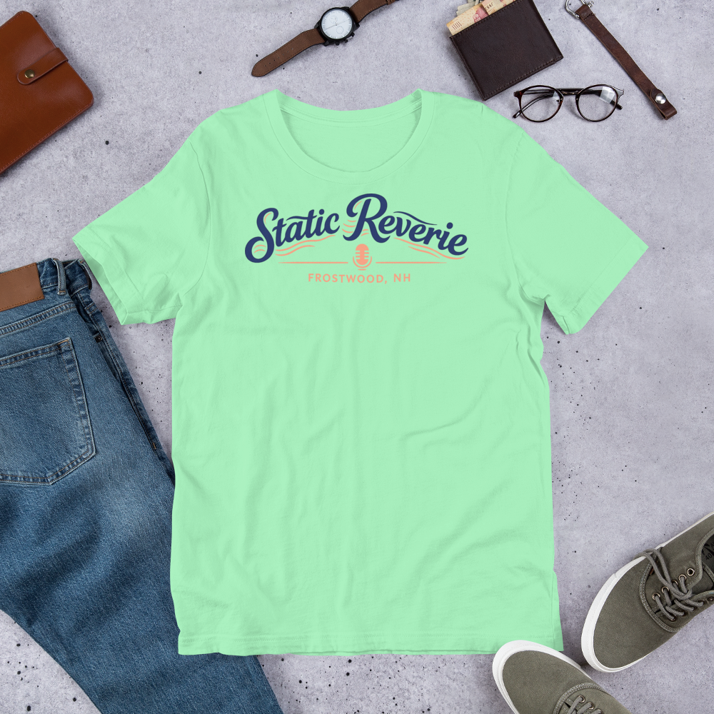 Static Reverie shirt mockup 3