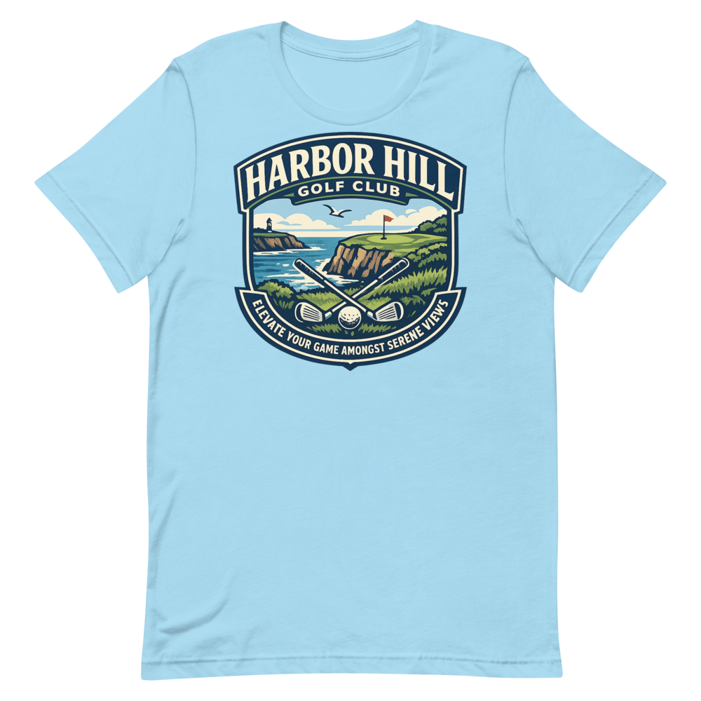 Harbor Hill Golf Club shirt mockup 1