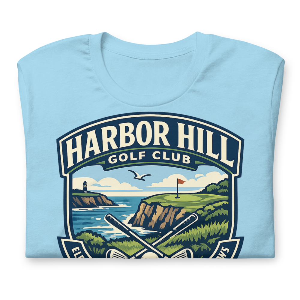 Harbor Hill Golf Club shirt mockup 2