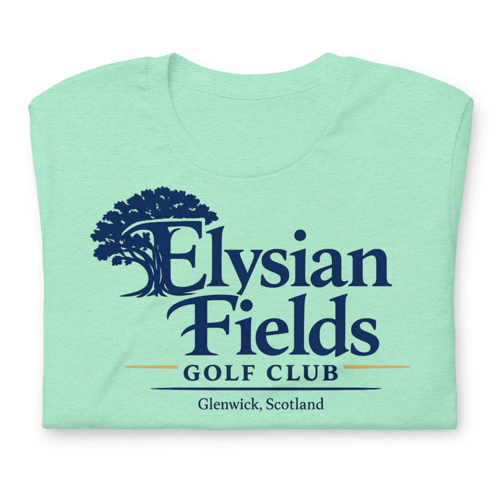 Elysian Fields Golf Club shirt mockup 2
