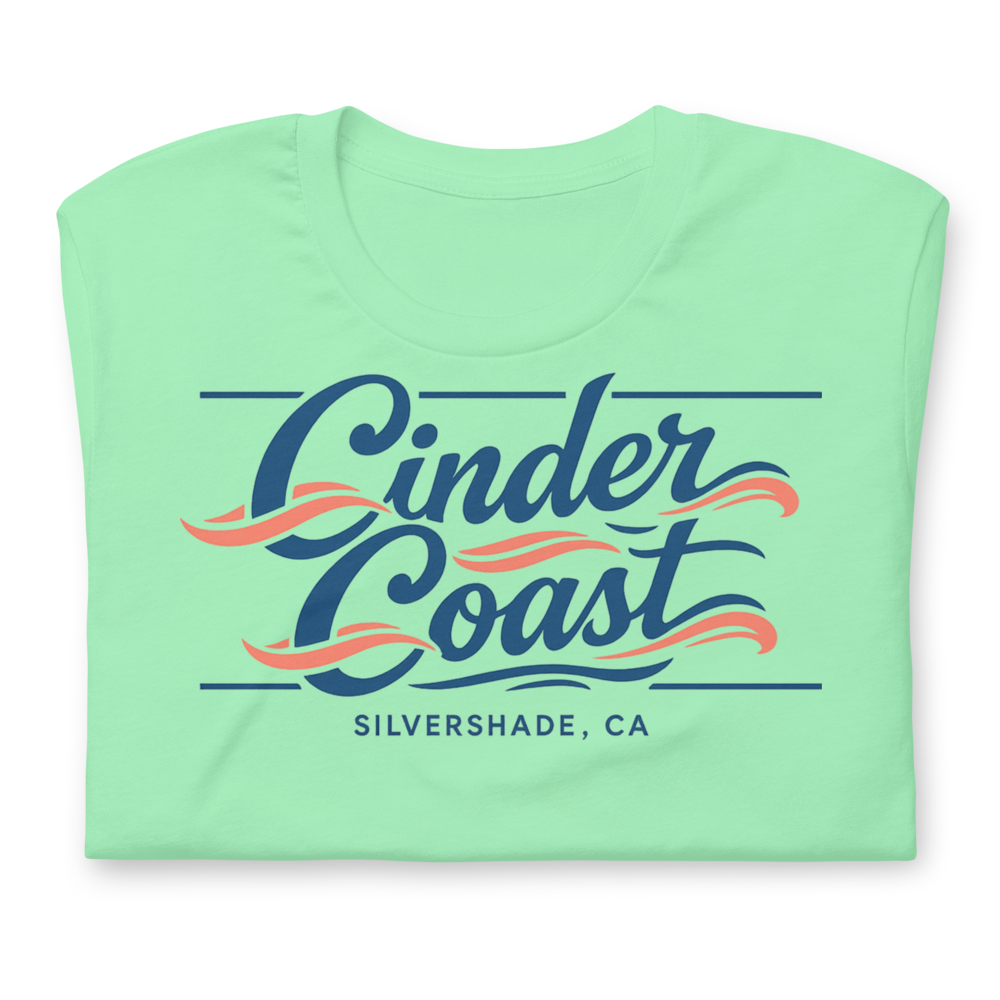 Cinder Coast shirt mockup 2