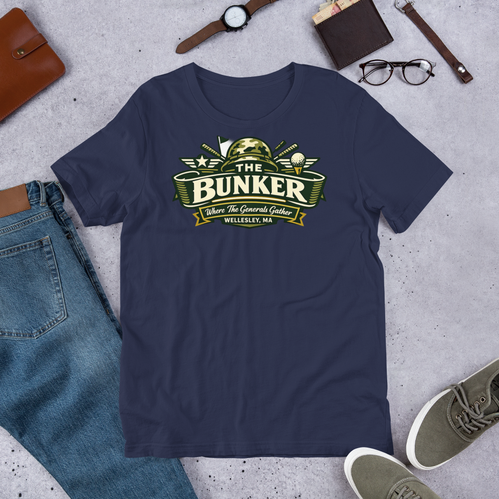 The Bunker shirt mockup 3