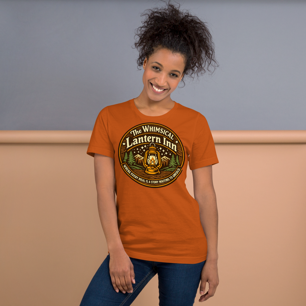 The Whimsical Lantern Inn shirt mockup 2