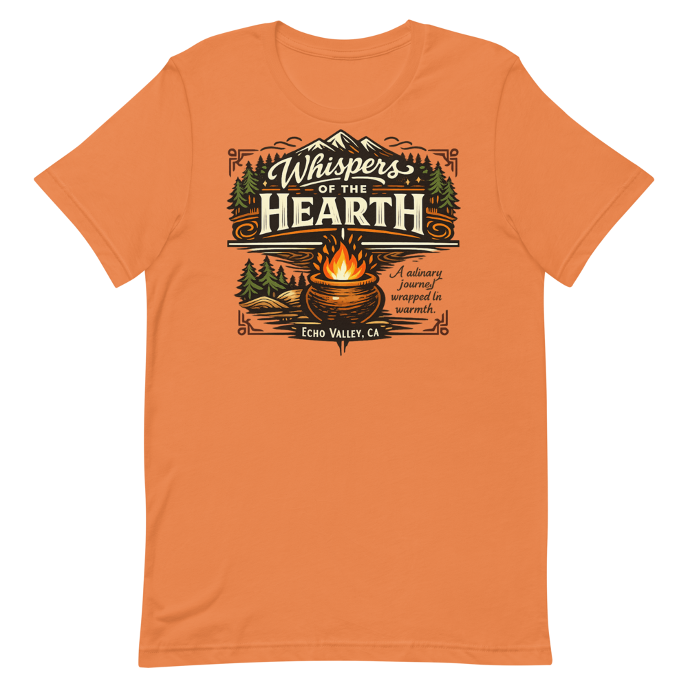 Whispers of the Hearth shirt mockup 1