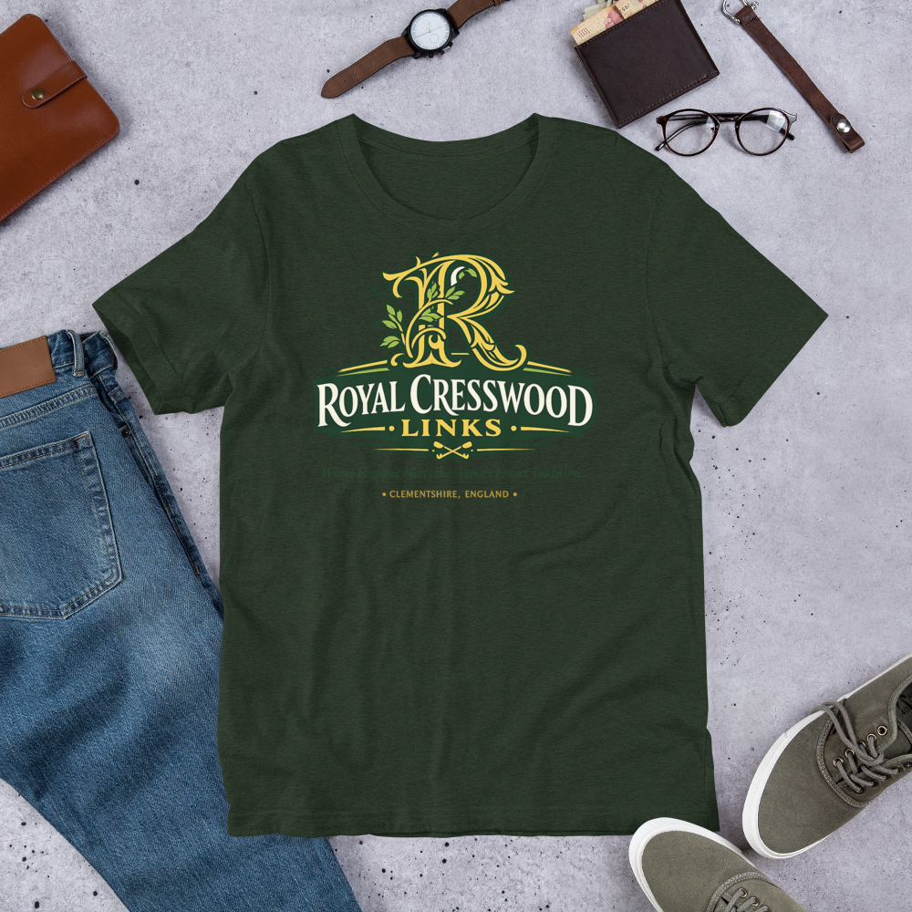 Royal Cresswood Links shirt mockup 3