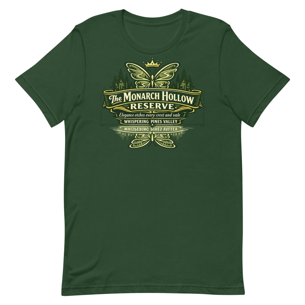 The Monarch Hollow Reserve shirt mockup 1