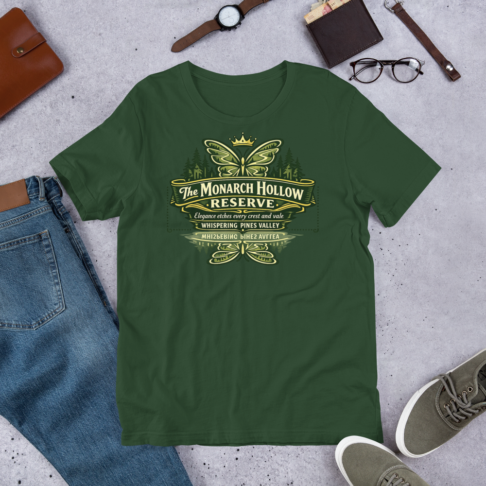 The Monarch Hollow Reserve shirt mockup 5