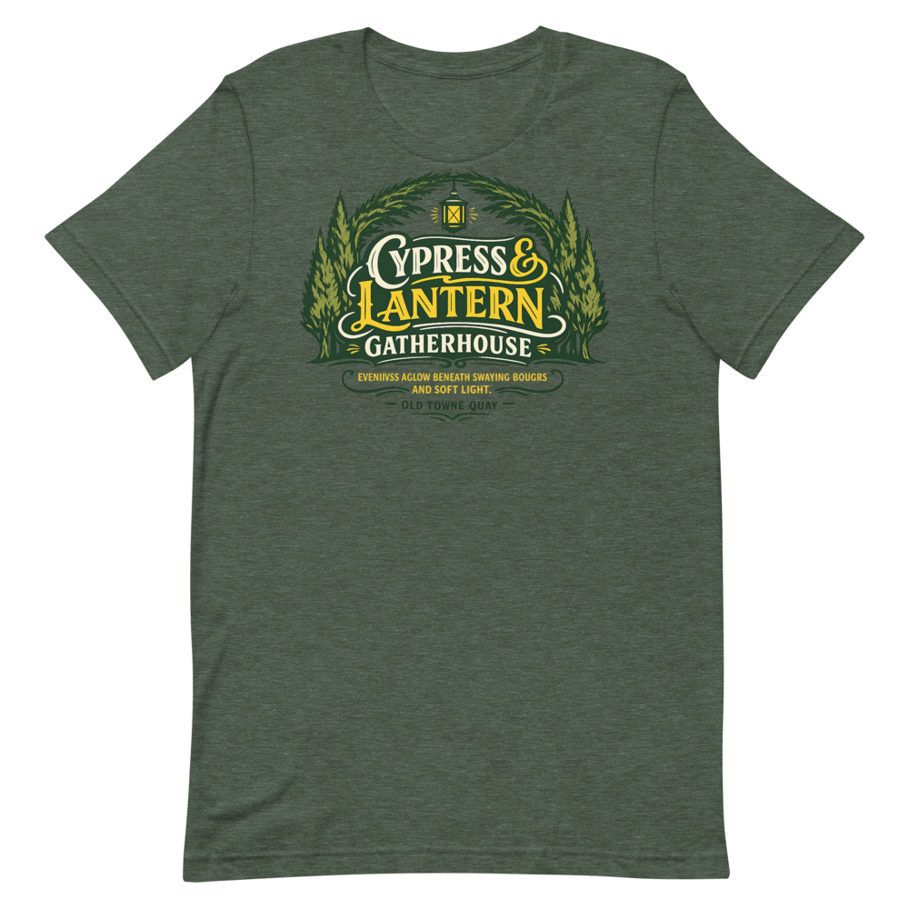 Cypress & Lantern Gatherhouse shirt mockup 1
