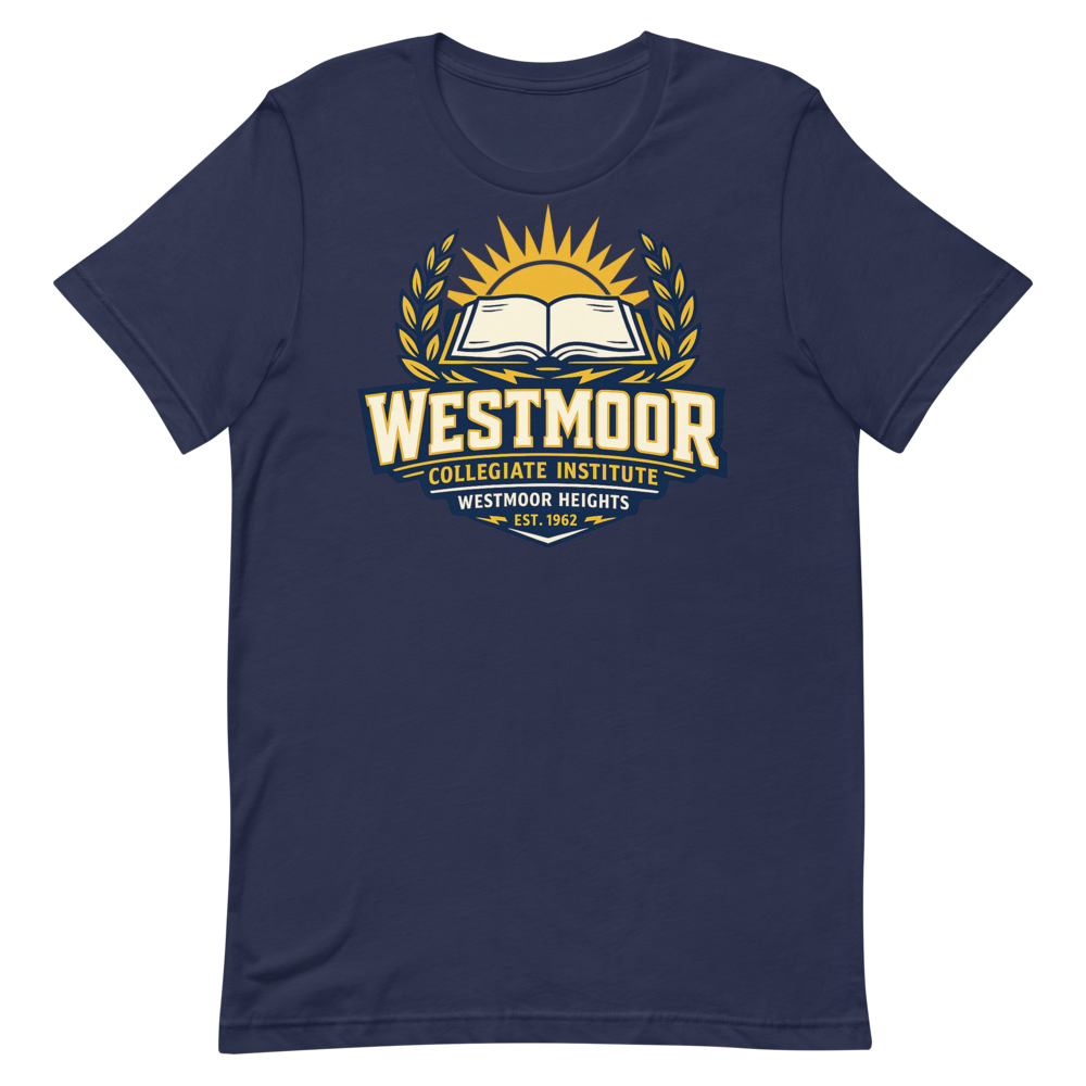 Westmoor Collegiate Institute shirt mockup 1