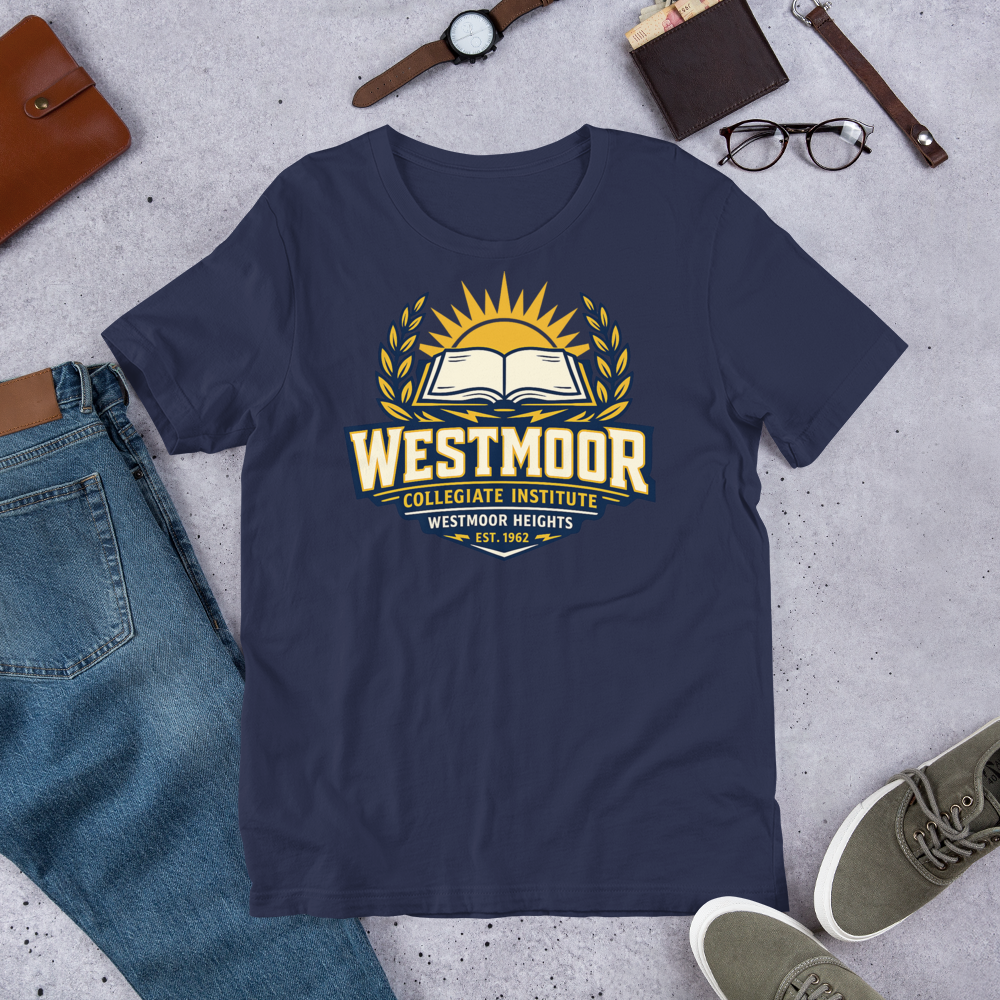 Westmoor Collegiate Institute shirt mockup 3