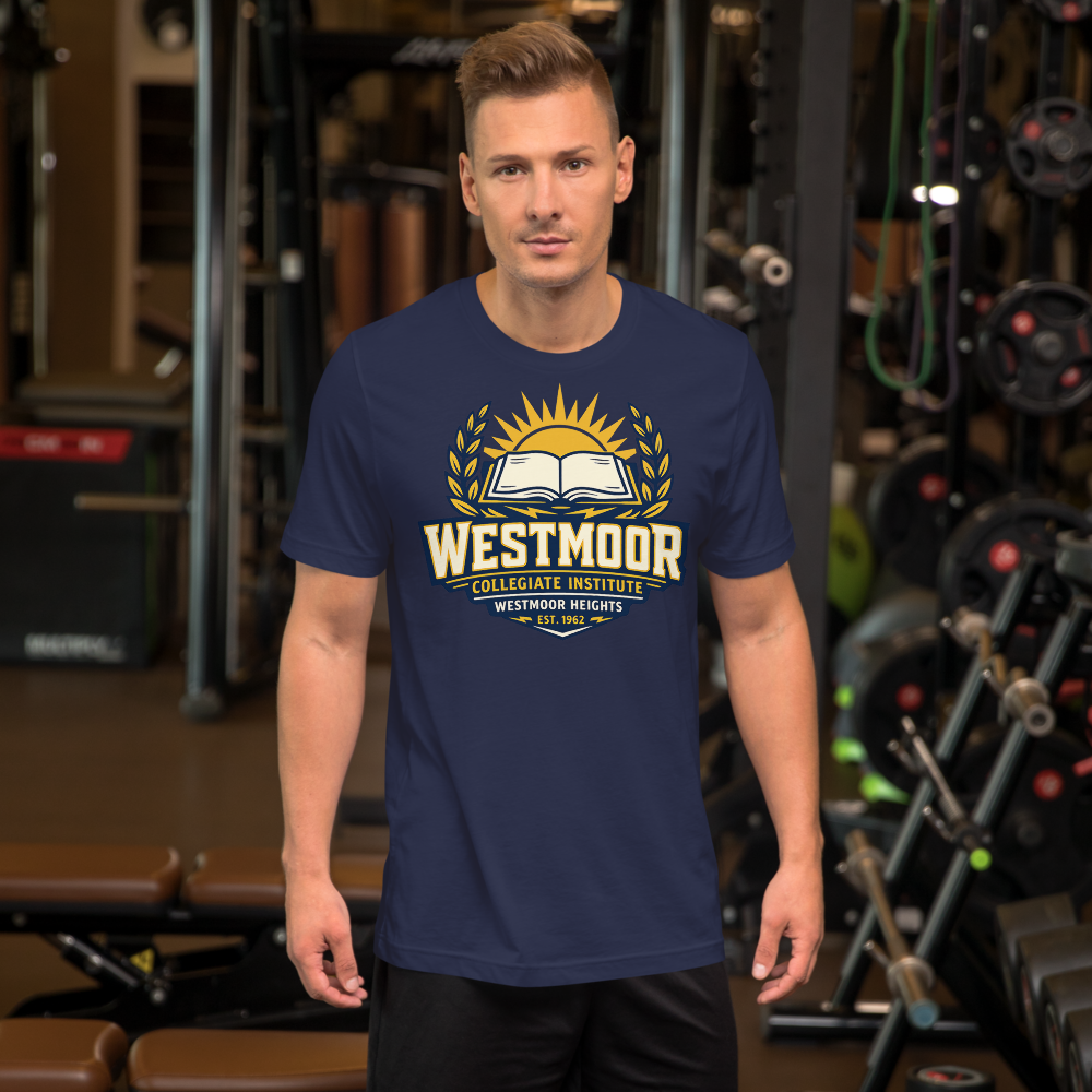 Westmoor Collegiate Institute shirt mockup 2
