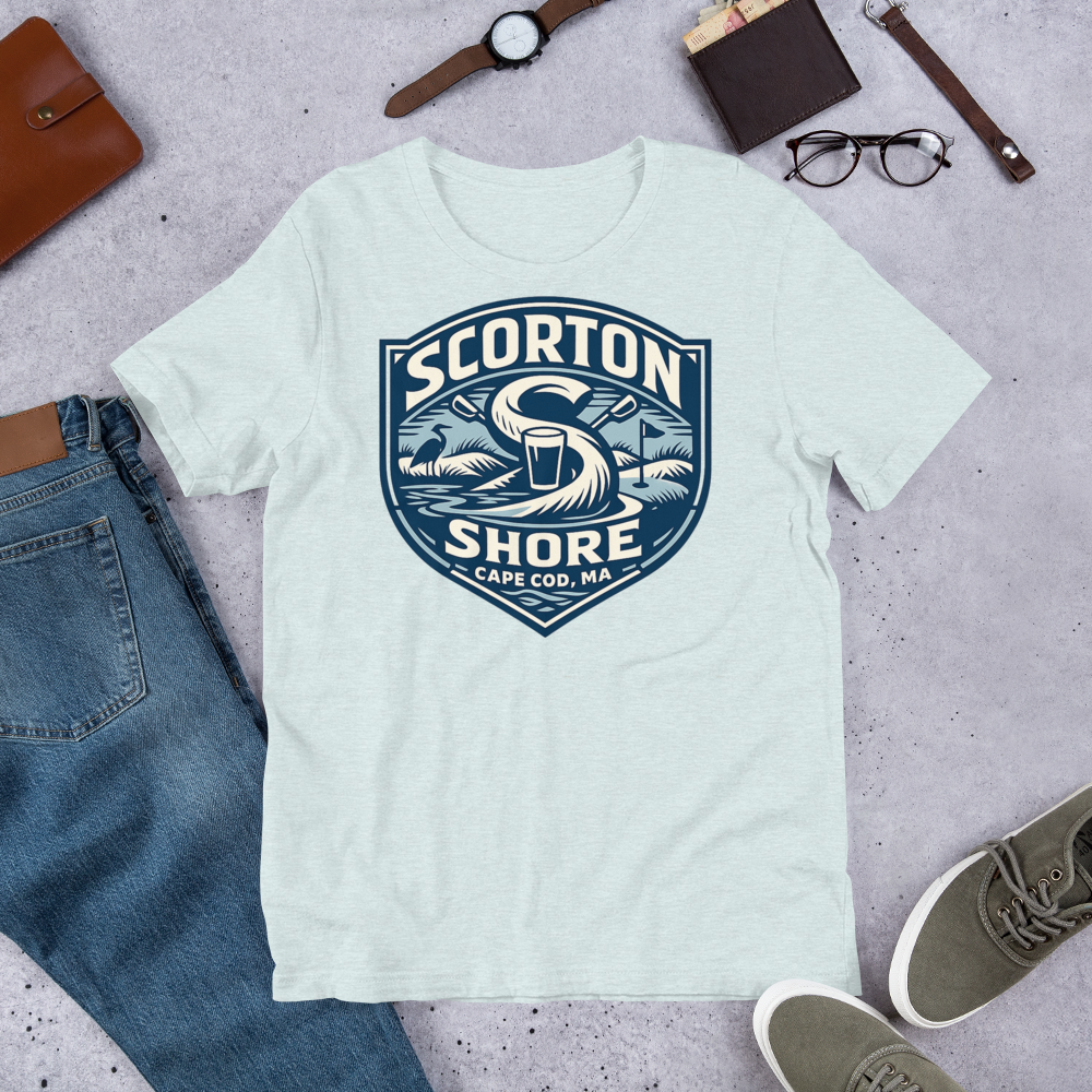 Scorton Shore shirt mockup 3