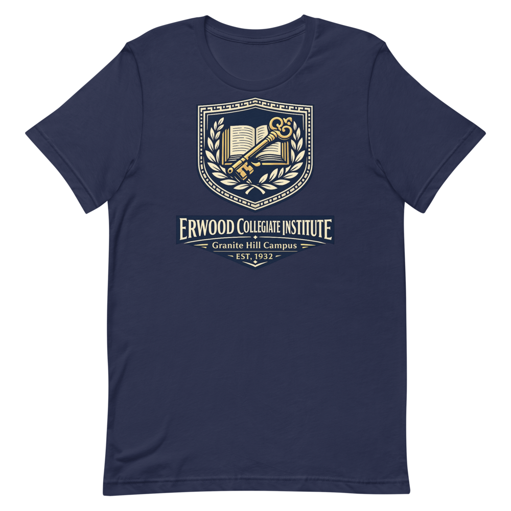 Erwood Collegiate Institute shirt mockup 1