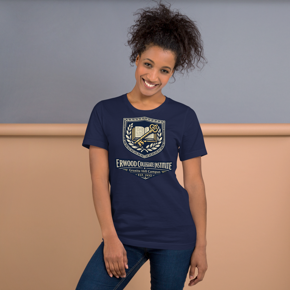 Erwood Collegiate Institute shirt mockup 4